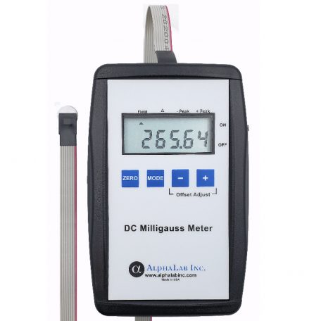 DC Milligauss Meter Model DCMGM with probe