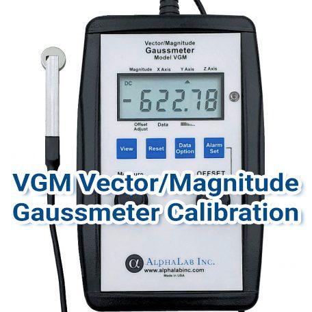 VGM Vector/Magnitude Gaussmeter Calibration