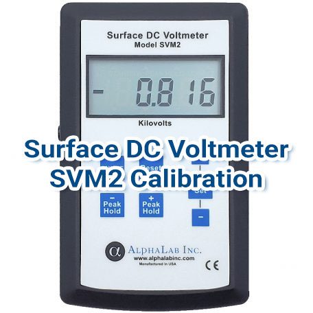 Surface DC Voltmeter SVM2 Calibration