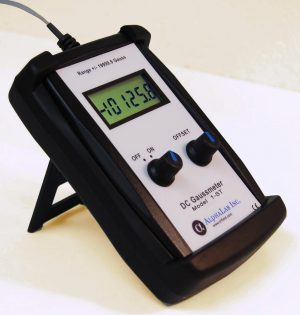 DC Gaussmeter in Rubber Boot