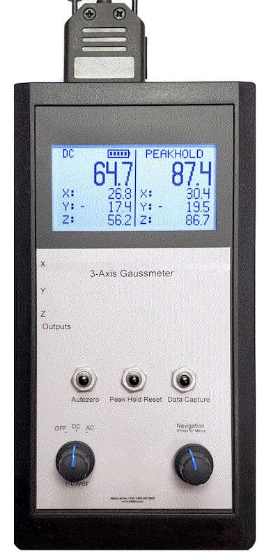GM3-Axis Gaussmeter Calibration
