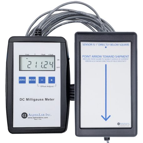 Air Shipment Milligauss Oersted Meter (ASMGM) and Probe