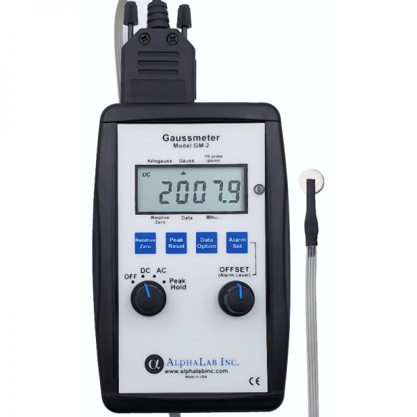 Gaussmeter Model GM2 AlphaLab, Inc.