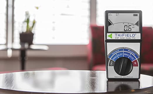 TriField EMF Meter Model TF2 on Table
